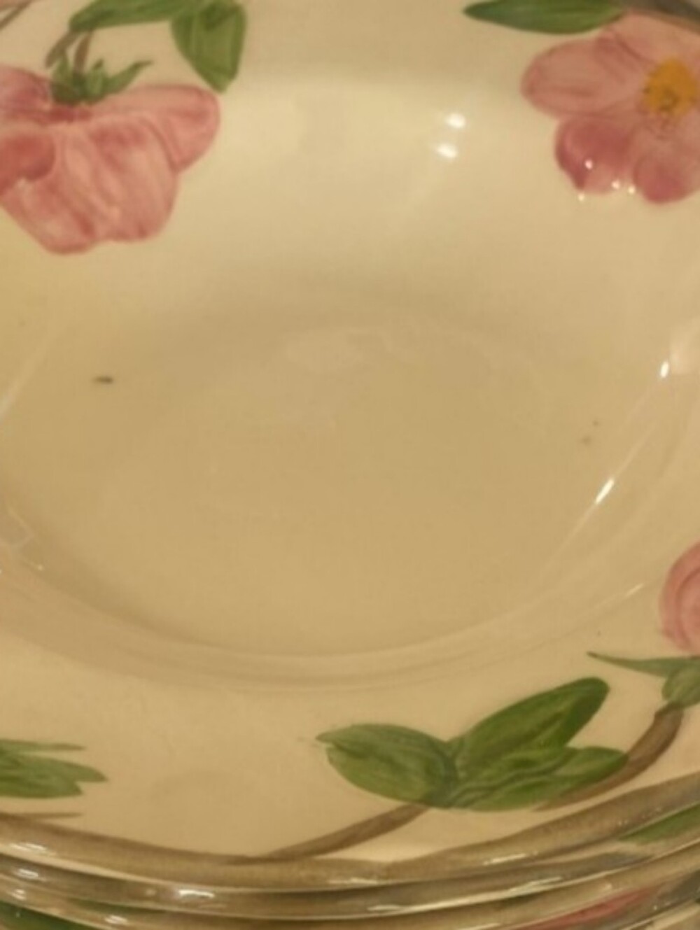 Franciscan Desert Rose 4 cereal soup bowls 4 bowls excellent condition! Vintage